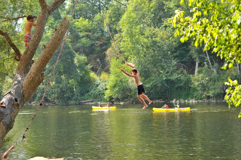 Campsite France Lot : Plusieurs parcours possibles sur la Dordogne.